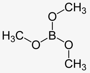 Trimethyl Borate 2d - Poly 2 Hydroxypropyl Methacrylate, HD Png Download, Transparent PNG