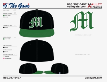 Transparent Green Hat Png - Baseball Cap, Png Download, Transparent PNG