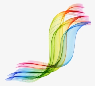 #rainbow #ribbon - Rainbow Swirl Transparent Background, HD Png Download, Transparent PNG