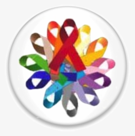 Rainbow Of Cancer Ribbons, HD Png Download, Transparent PNG