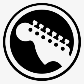 Rock Music Png - Rock Band Guitar Logo, Transparent Png, Transparent PNG