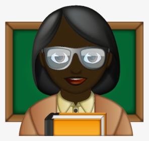 Teacher Emoji, HD Png Download, Transparent PNG