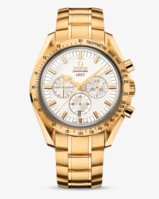 Omega Speedmaster Yellow Gold, HD Png Download, Transparent PNG