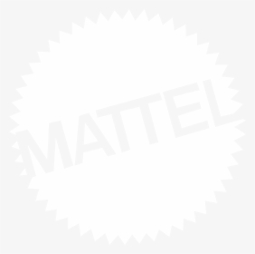 Mattel Logo Black And White - Label, HD Png Download, Transparent PNG