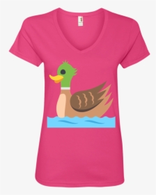 Duck Emoji Ladies - T-shirt, HD Png Download, Transparent PNG