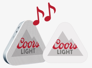 Coors Light Bluetooth Speaker Speakers Coors Light - Coors Light Bluetooth Speaker, HD Png Download, Transparent PNG