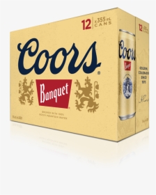 Coors Banquet 12 C - Carton, HD Png Download, Transparent PNG
