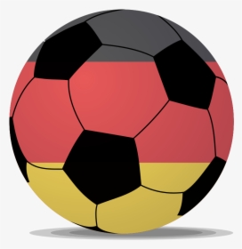 File - Germanyfootball - Svg - Classic Soccer Ball - Cartoon Transparent Background Soccer Ball, HD Png Download, Transparent PNG