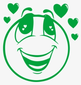 Smiley Face Black And White Love, HD Png Download, Transparent PNG