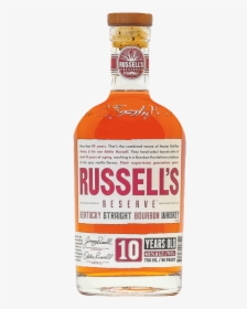 Russell S Reserve 10yr Bourbon - American Whiskey, HD Png Download, Transparent PNG