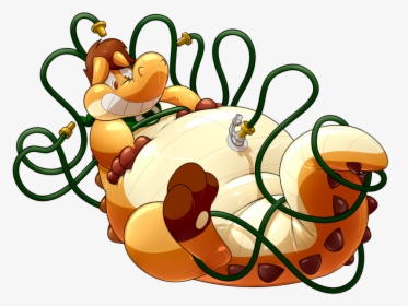 Tangled In Some Hoses Clipart , Png Download - Cartoon, Transparent Png, Transparent PNG