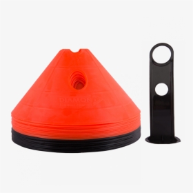 Transparent Traffic Cones Png - Football Cones, Png Download, Transparent PNG