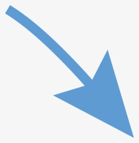 Curved Arrow - Triangle, HD Png Download, Transparent PNG