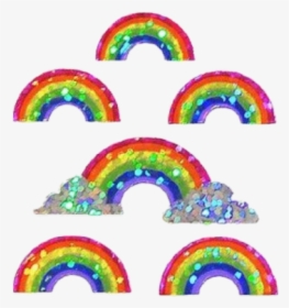 #kidcore #rainbow #grudge #aesthetic #png #soft #cute - Circle, Transparent Png, Transparent PNG
