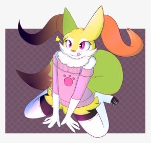 Femboy Braixen, HD Png Download, Transparent PNG