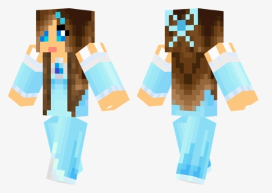 Ice Princess Minecraft Skins Cool, Minecraft Food, - Ice Princess Skin Minecraft, HD Png Download, Transparent PNG