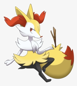 Braixen requested By @bttfapplejack - Cartoon, HD Png Download, Transparent PNG