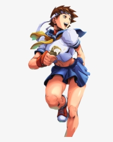 Kasuganosakurarender - Sakura Kick Street Fighter, HD Png Download, Transparent PNG