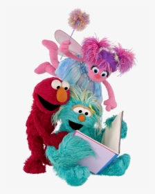 90s, Adorable, And Baby Image - Sesame Street Reading Book, HD Png Download, Transparent PNG