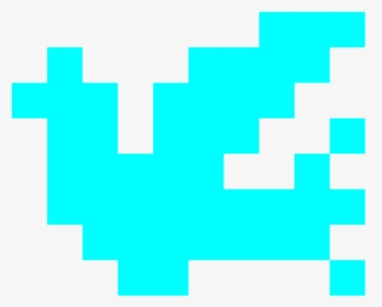 Blue,square,angle - Dove Minecraft, HD Png Download, Transparent PNG