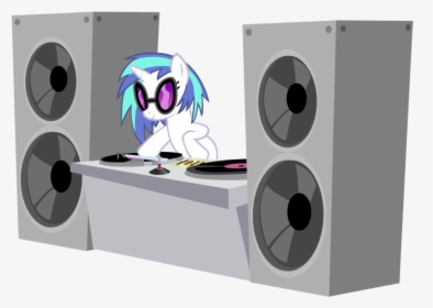 Vinyl In Her Booth By Ranger - Party Hard Dj Pon 3 Gif, HD Png Download, Transparent PNG
