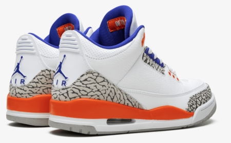 Air Jordan 3 Knicks - Sneakers, HD Png Download, Transparent PNG