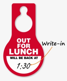 Clip Art Out To Lunch Clipart - Lunchbreak Signage, HD Png Download, Transparent PNG