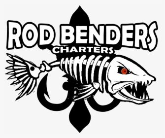 Rod Benders Charters - Fishing Decals, HD Png Download, Transparent PNG