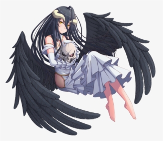 #freetoedit #albedo #overlord #anime #animegirl - Albedo, HD Png Download, Transparent PNG