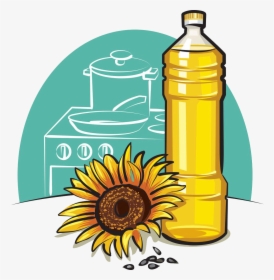 Fat Clipart Sunflower Oil - Oil Clip Art, HD Png Download, Transparent PNG