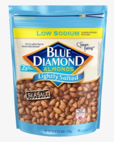 Blue Diamond Lightly Salted Almonds, HD Png Download, Transparent PNG