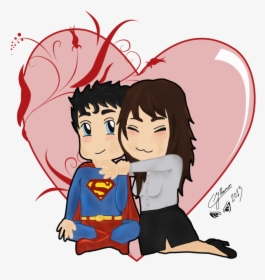 Superman Y Lois Lane - Superman And Lois Lane Cute, HD Png Download, Transparent PNG
