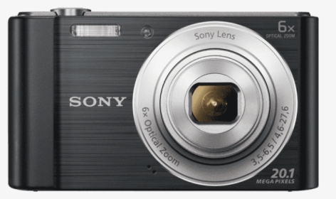 W810 Digital Compact Camera With 6x Optical Zoom , - Sony Digital Camera Price Bd, HD Png Download, Transparent PNG