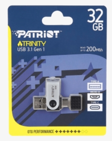 Trinity, 32gb, Usb - Pef128gep31mcx, HD Png Download, Transparent PNG
