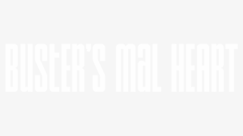 Buster S Mal Heart - Black-and-white, HD Png Download, Transparent PNG