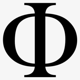 Phi Integrated Information Symbol - Greek Letter Phi, HD Png Download, Transparent PNG
