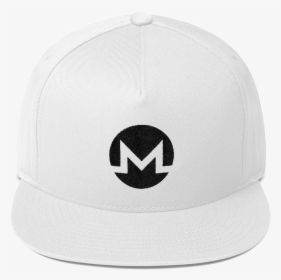 Monero / Xmr B Snapback Hat White Crypto & Proud - Baseball Cap, HD Png Download, Transparent PNG