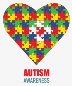 Autism Puzzle Piece Heart, HD Png Download, Transparent PNG