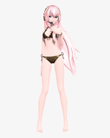 Music Wiki - Megurine Luka Project Diva Swimsuit, HD Png Download, Transparent PNG