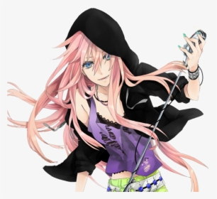 Cool Rockstar Anime Girl, HD Png Download, Transparent PNG