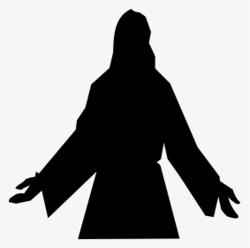 Christ The Redeemer Silhouette Depiction Of Jesus Clip - Jesus Silhouette Free, HD Png Download, Transparent PNG