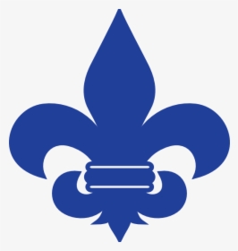 Blue Fleur De Lis Cub Scout Svg Clip Arts - Blue Fleurs De Lis, HD Png Download, Transparent PNG