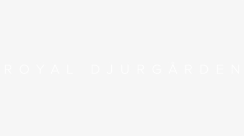 Logo Royaldjurgarden Royal Djurgarden Royaldjurgården - Johns Hopkins White Logo, HD Png Download, Transparent PNG