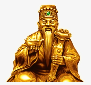 Happy Festival Chinese Gods Lu Xian Character - Chinese Gods Png, Transparent Png, Transparent PNG