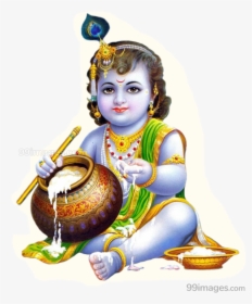 Clip Art Best Lord Kannan - Hindu God Krishna, HD Png Download, Transparent PNG
