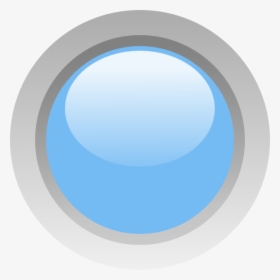 Light Blue 2 Led Circle Svg Clip Arts - Circle, HD Png Download, Transparent PNG
