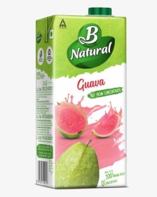 B Natural Guava Drinks - B Natural Pomegranate Juice, HD Png Download, Transparent PNG