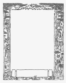 Frame Big Image Png - Medieval Art Border Png, Transparent Png, Transparent PNG