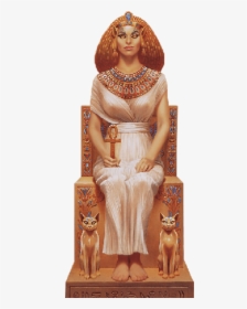 Download Pharaoh Png Images Background - Goddess Bast, Transparent Png, Transparent PNG
