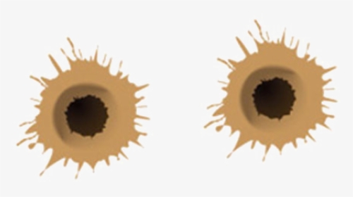 Bullet Holes Png Free Image - Sunflower, Transparent Png, Transparent PNG